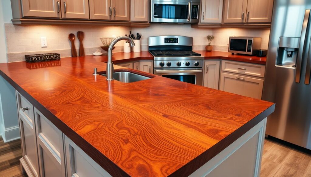 Custom Cherry Countertop