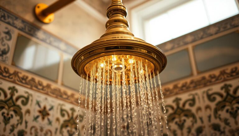 brass shower head