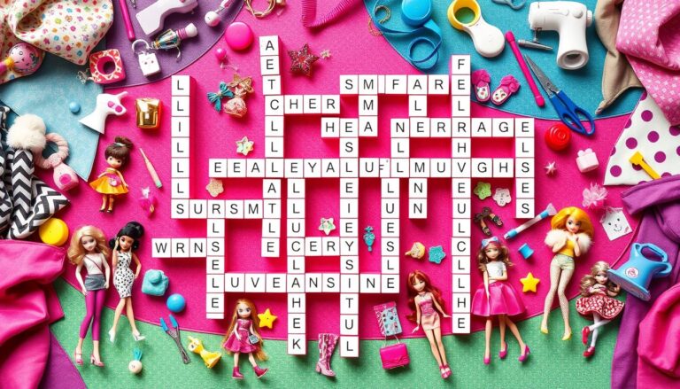 fashion toys from mattel crossword