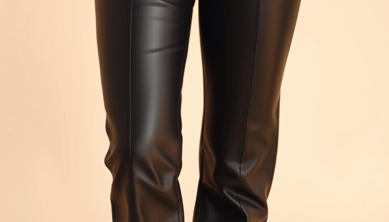 artificial leather pants